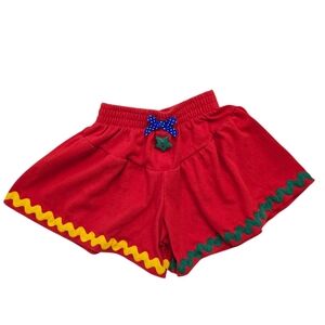 Vintage 1990s Buster Brown Primary Colors Red Shorts